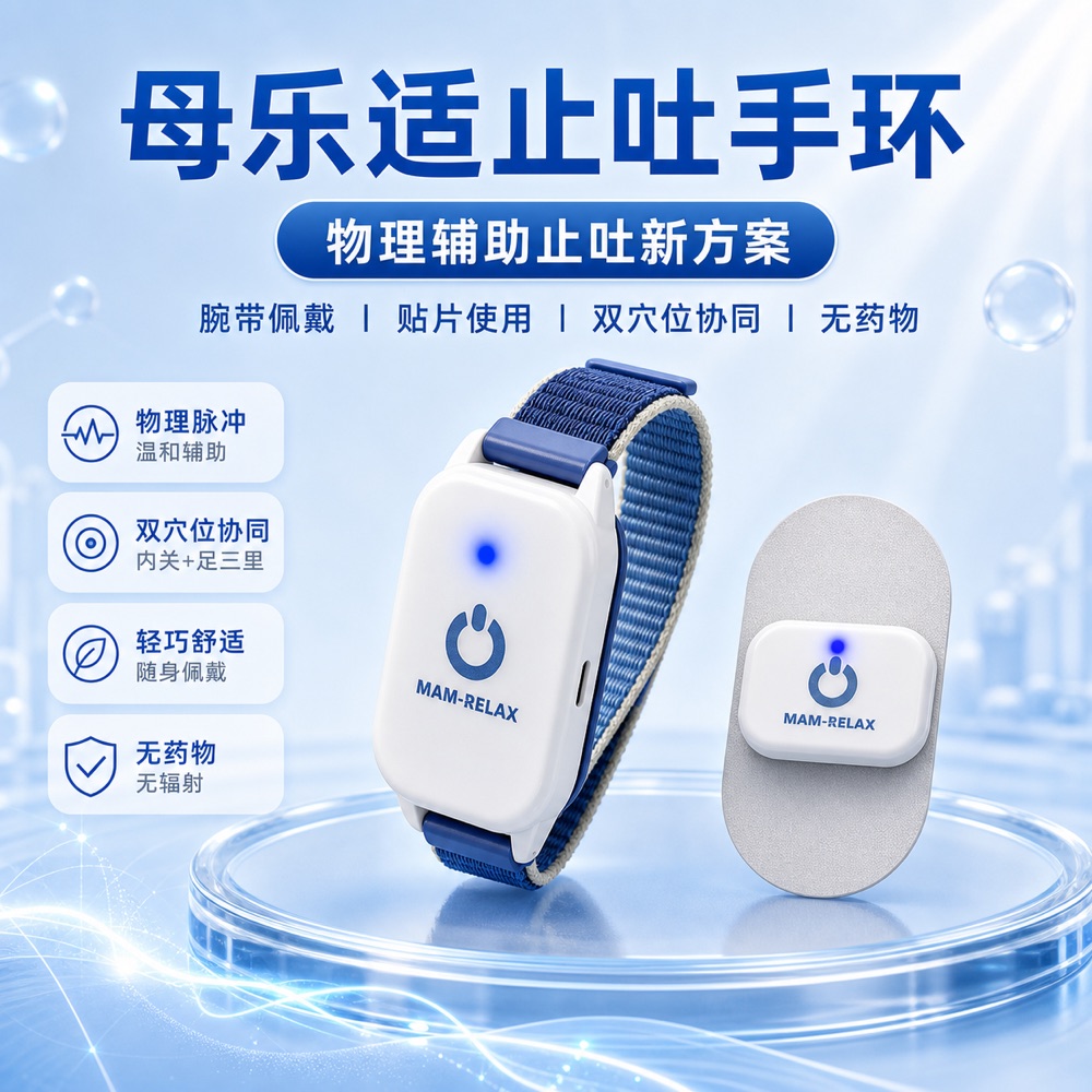 母乐适止吐手环